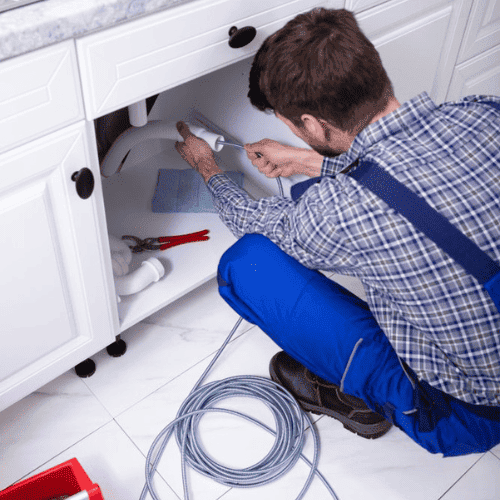 Desentupimento de Pia em Santo André — equipe Esgota Hidro com equipamento profissional, atendimento 24 horas